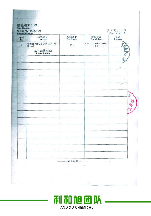 檢驗(yàn)報(bào)告